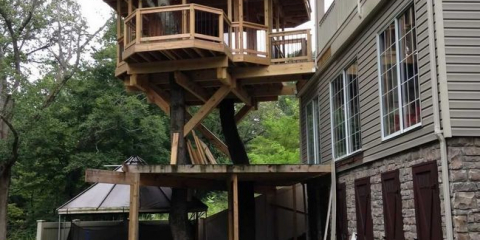 Stavba domu na stromě: stylové, praktické a bezpečné domy pro děti i dospělé (120 fotografií + video ze stavby)